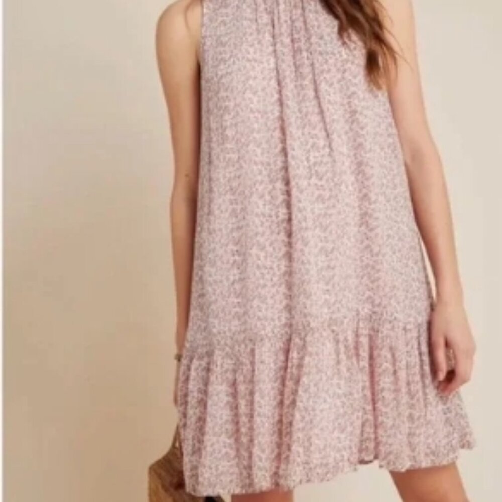 Anthropologie Cottagecore-Style Natalie Flounced Tunic Dress.⌚📦🏃💨🚚 - Picture 4 of 9